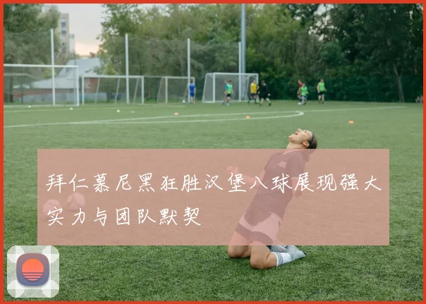 拜仁慕尼黑狂胜汉堡八球展现强大实力与团队默契